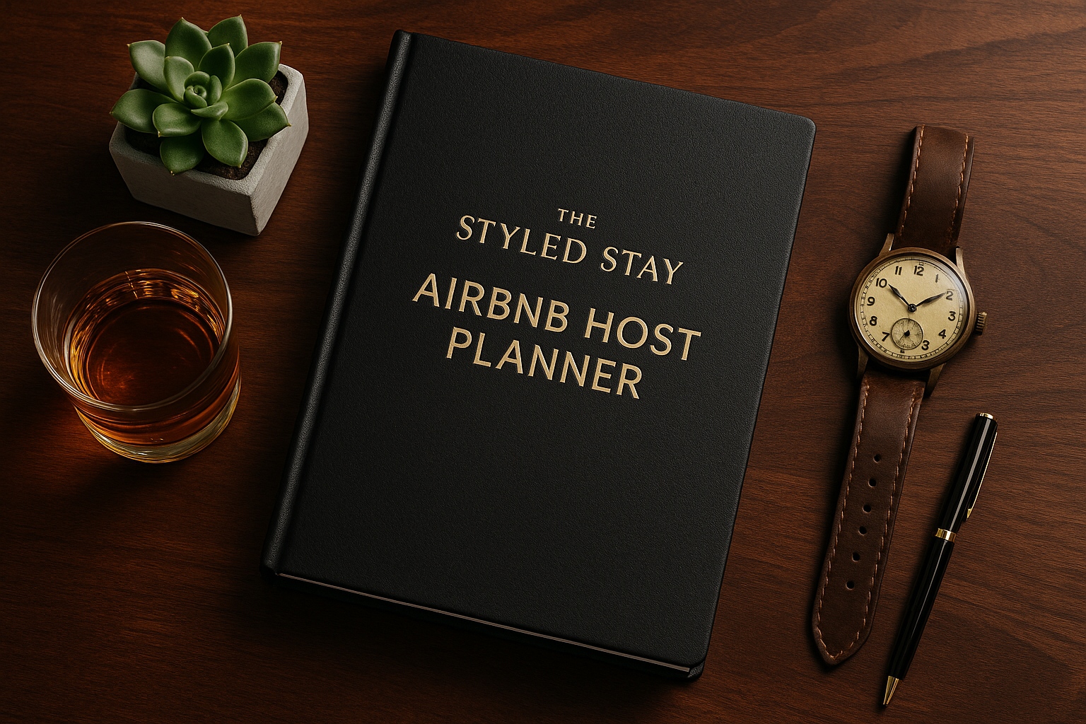 Brighter masculine luxury planner image